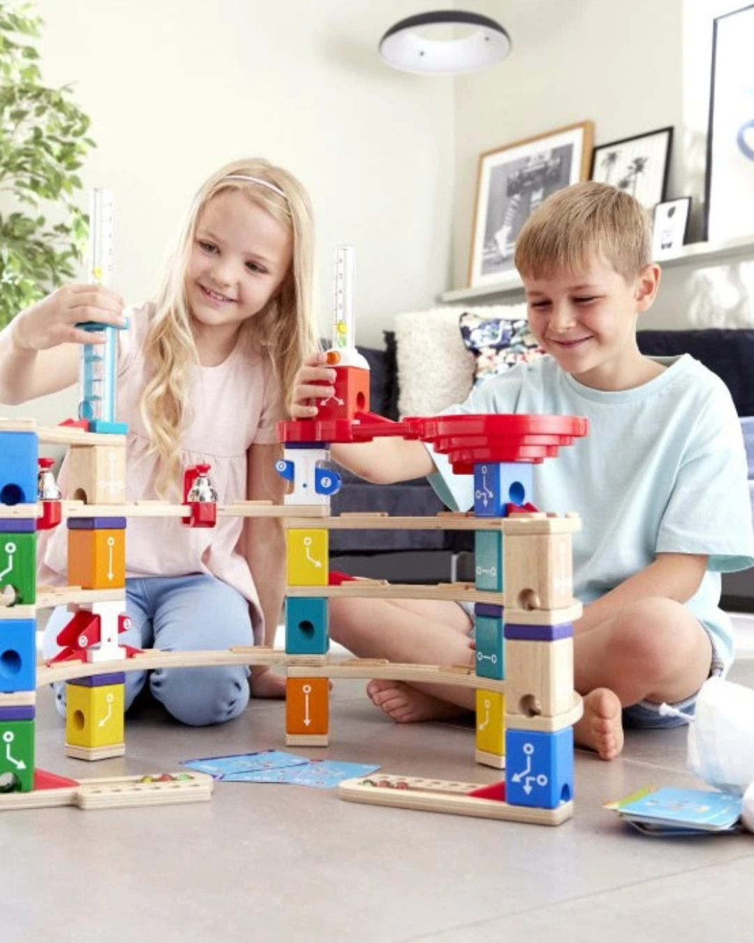 HAPE – Kuličková dráha Quadrilla – kódovací sada